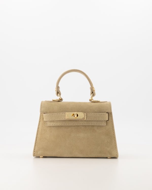 Tas Grace suede sand - Bij Keesje - Bij Keesje - tas