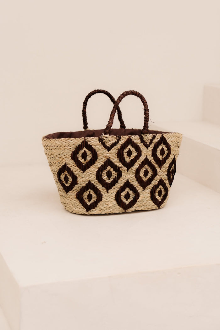 Tas Ikat brown - Bij Keesje - Bij Keesje - tas