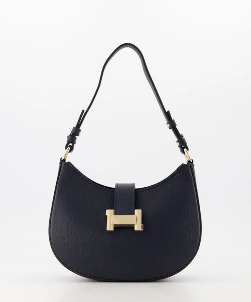 Tas Inez leer donkerblauw - Bij Keesje - Bij Keesje