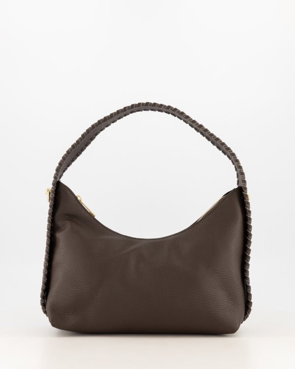 Tas Iris leer donkerbruin - Bij Keesje - Bij Keesje - tas
