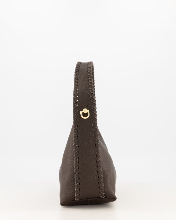 Tas Iris leer donkerbruin - Bij Keesje - Bij Keesje - tas