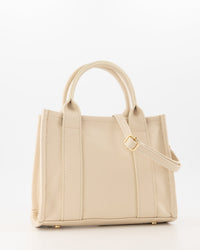 Tas Joby leer ecru - Bij Keesje - Bij Keesje - tas