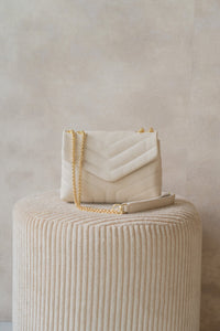 Tas Klaver beige - Bij Keesje