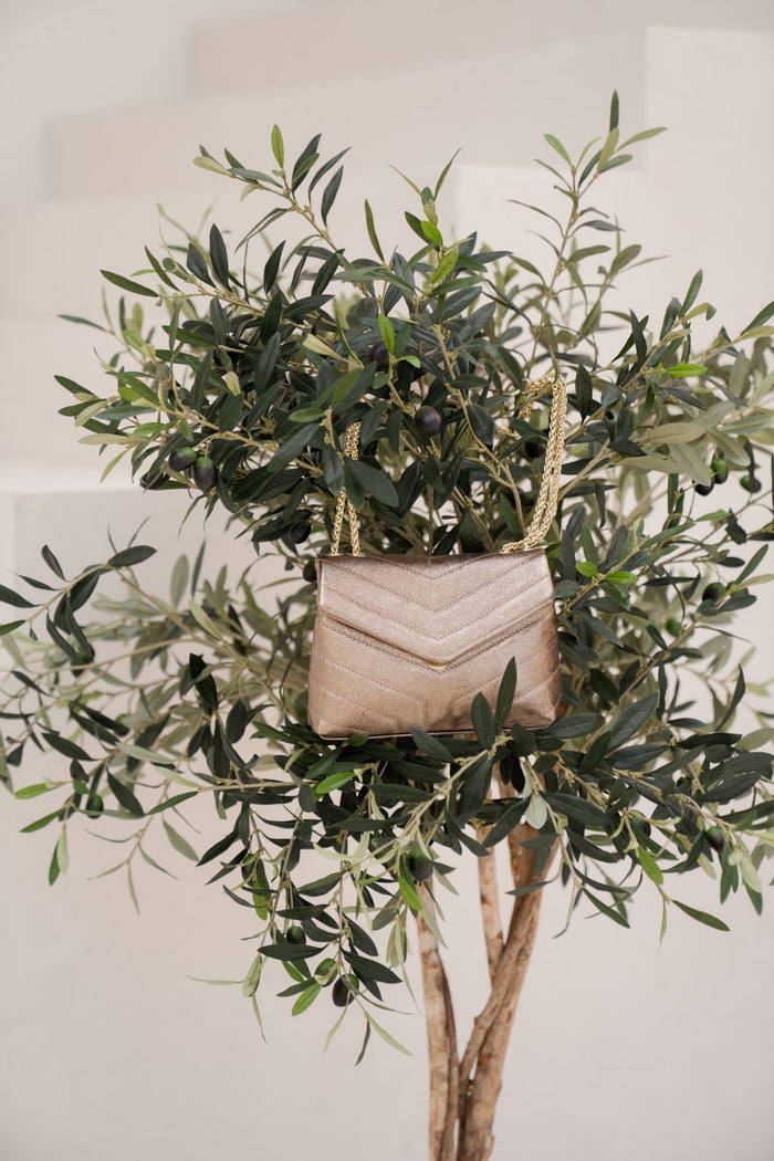 Tas klaver brons - Bij Keesje - Bij Keesje - tas