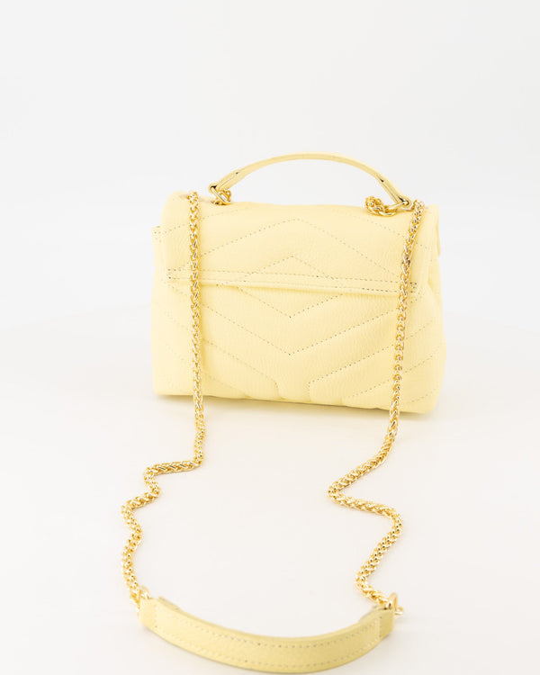 Tas Klaver leer butter yellow - Bij Keesje - Bij Keesje - 