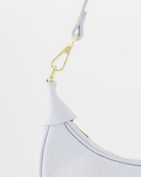 Tas Kyra leer celeste blue - Bij Keesje - Bij Keesje - tas