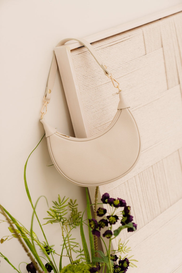 Tas Kyra leer ecru - Bij Keesje - Bij Keesje - tas