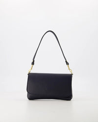 Tas Lara leer donkerblauw - Bij Keesje - Bij Keesje