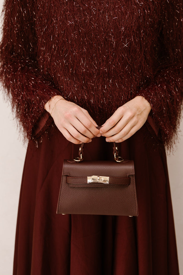 Tas Laurelle bordeaux - Bij Keesje - Bij Keesje