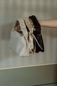 Tas Linde leer beige - Bij Keesje - Bij Keesje