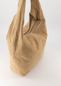 Tas Loreen suede sand - Bij Keesje - Bij Keesje