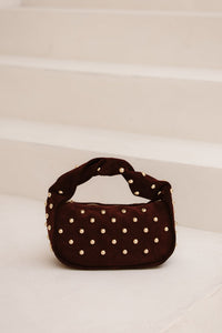 Tas Lottie suede bordeaux - Bij Keesje - Bij Keesje