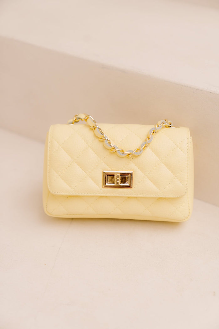 Tas madelief klein butter yellow - Bij Keesje - Bij Keesje - tas