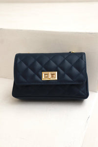 Tas madelief klein donkerblauw - Bij Keesje - Bij Keesje