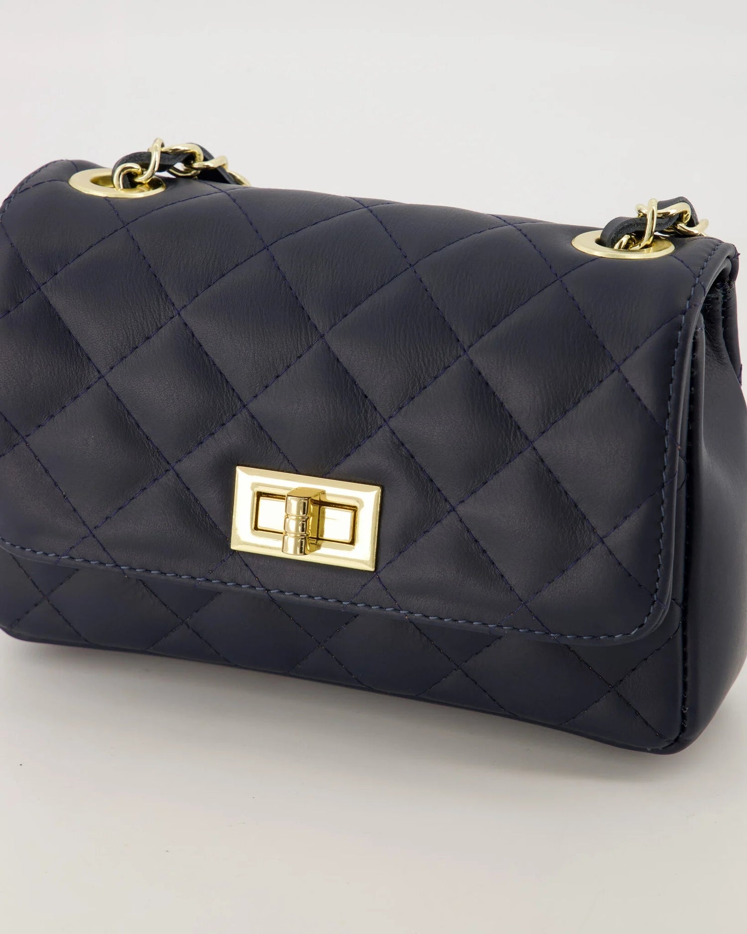 Tas madelief klein donkerblauw - Bij Keesje - Bij Keesje