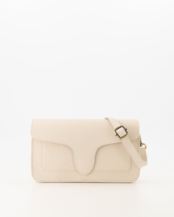 Tas Margot leer beige - Bij Keesje - Bij Keesje - tas