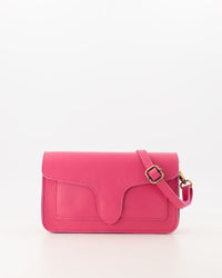 Tas Margot leer flamingo - Bij Keesje - Bij Keesje - tas