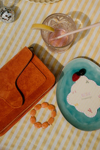 Tas Margot suede oranje - Bij Keesje - Bij Keesje - tas