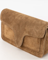 Tas Margot suede taupe - Bij Keesje - Bij Keesje - tas