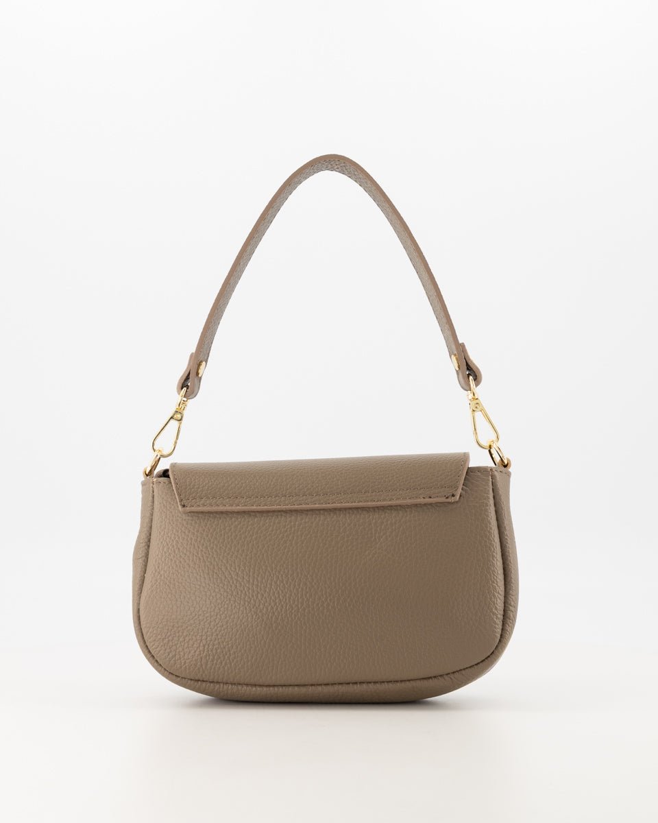 Tas Marissa donker taupe - Bij Keesje - Bij Keesje - tas