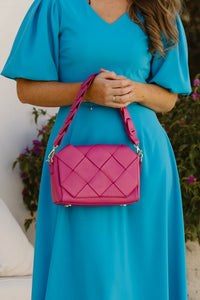 Tas Marjolein fuchsia - Bij Keesje - Bij Keesje