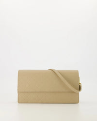 Tas Ophelia leer taupe - Bij Keesje - Bij Keesje