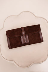 Tas Quinn suede bordeaux