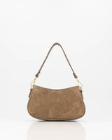 Tas Rimini suede taupe