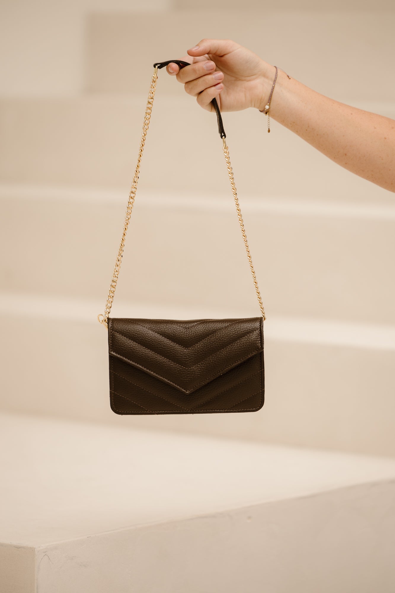Tas Roos donkerbruin - Bij Keesje - Bij Keesje
