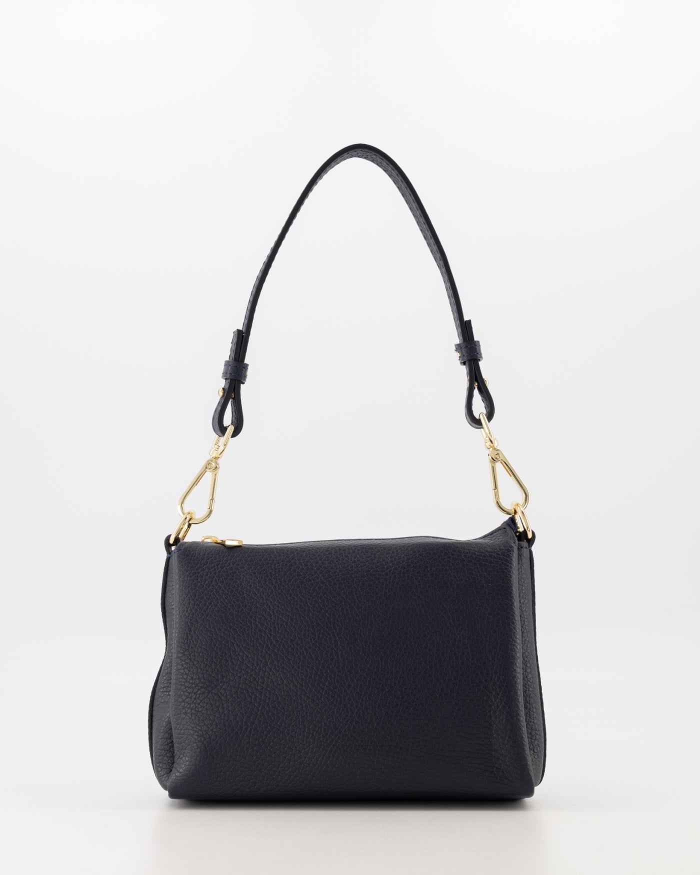 Tas Santi leer donkerblauw - Bij Keesje - Bij Keesje - tas
