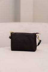 Tas Santi Leder dunkelbraun