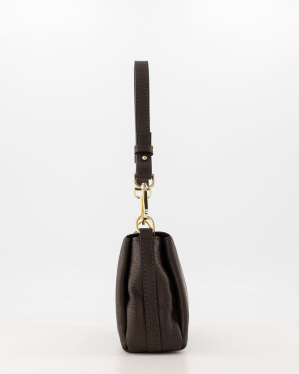 Tas Santi leer donkerbruin - Bij Keesje - Bij Keesje - tas