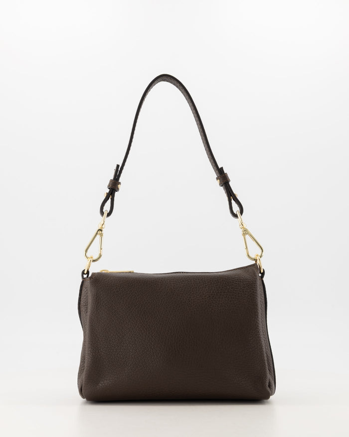 Tas Santi leer donkerbruin - Bij Keesje - Bij Keesje - tas