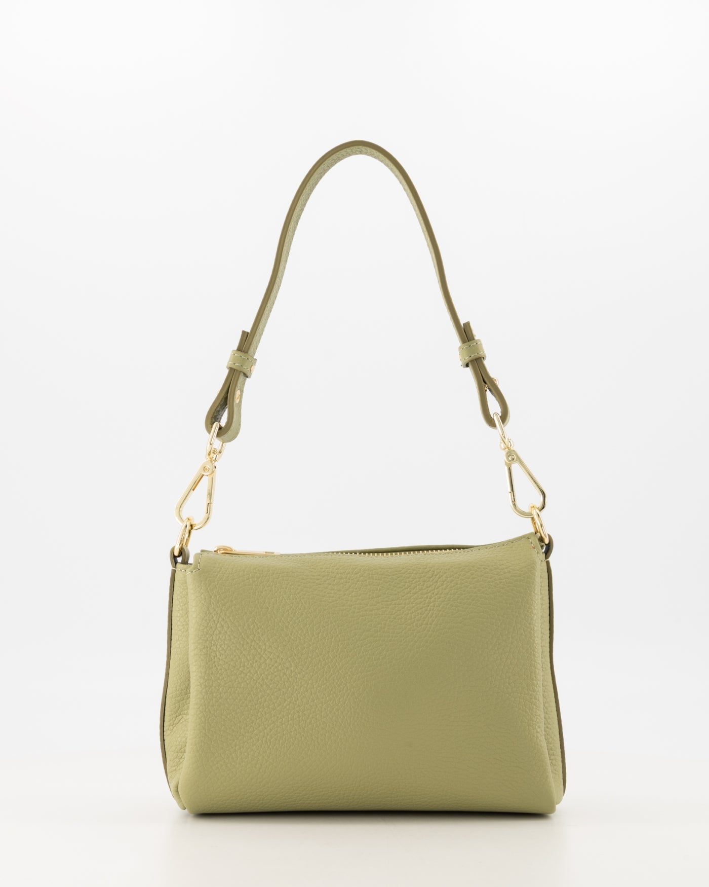 Tas Santi leer moss green - Bij Keesje - Bij Keesje - tas