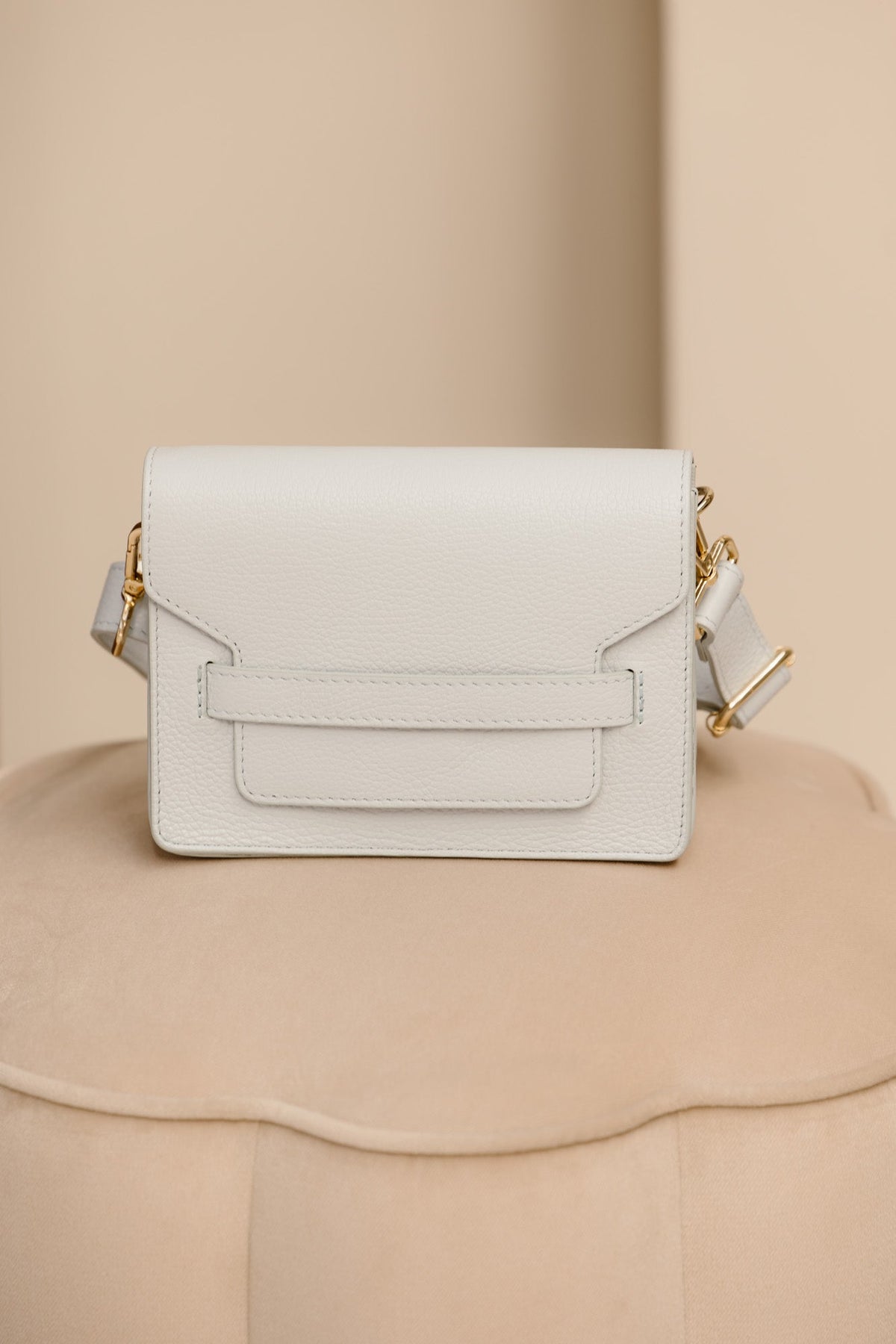 Tas Senna leer lichtblauw - Bij Keesje - Bij Keesje