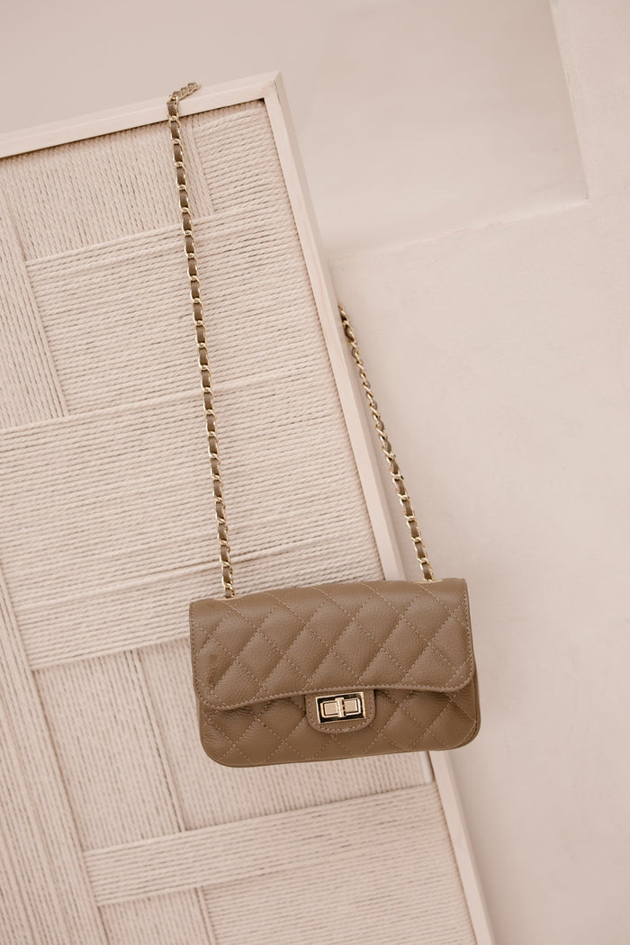 Tas Sophia taupe - Bij Keesje - Bij Keesje