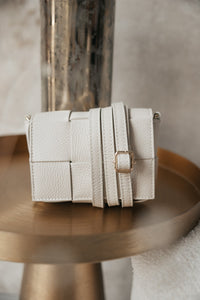 Tas Steef leer beige