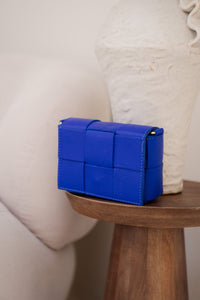 Tas Steef leer kobalt - Bij Keesje - Bij Keesje - 