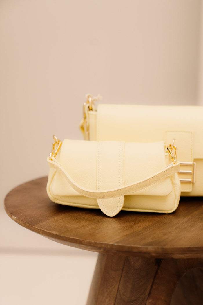 Tas Suze klein butter yellow - Bij Keesje - Bij Keesje - tas