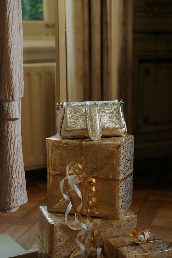 Tas Suze klein goud - Bij Keesje - Bij Keesje