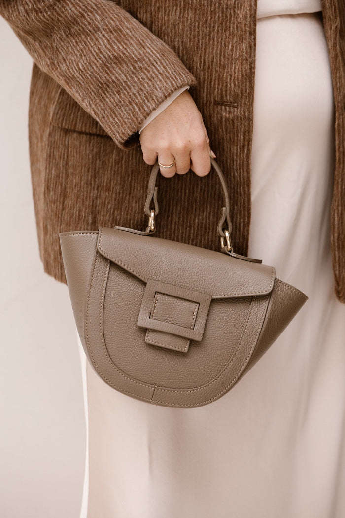 Tas Wanda taupe - Bij Keesje - Bij Keesje