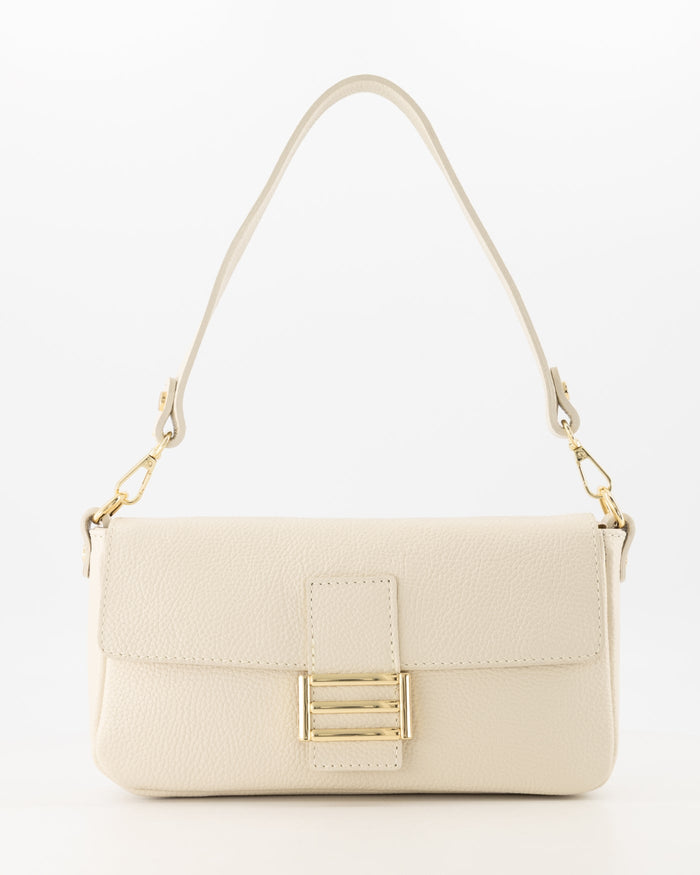 Tas Zira leer ecru - Bij Keesje - Bij Keesje - tas