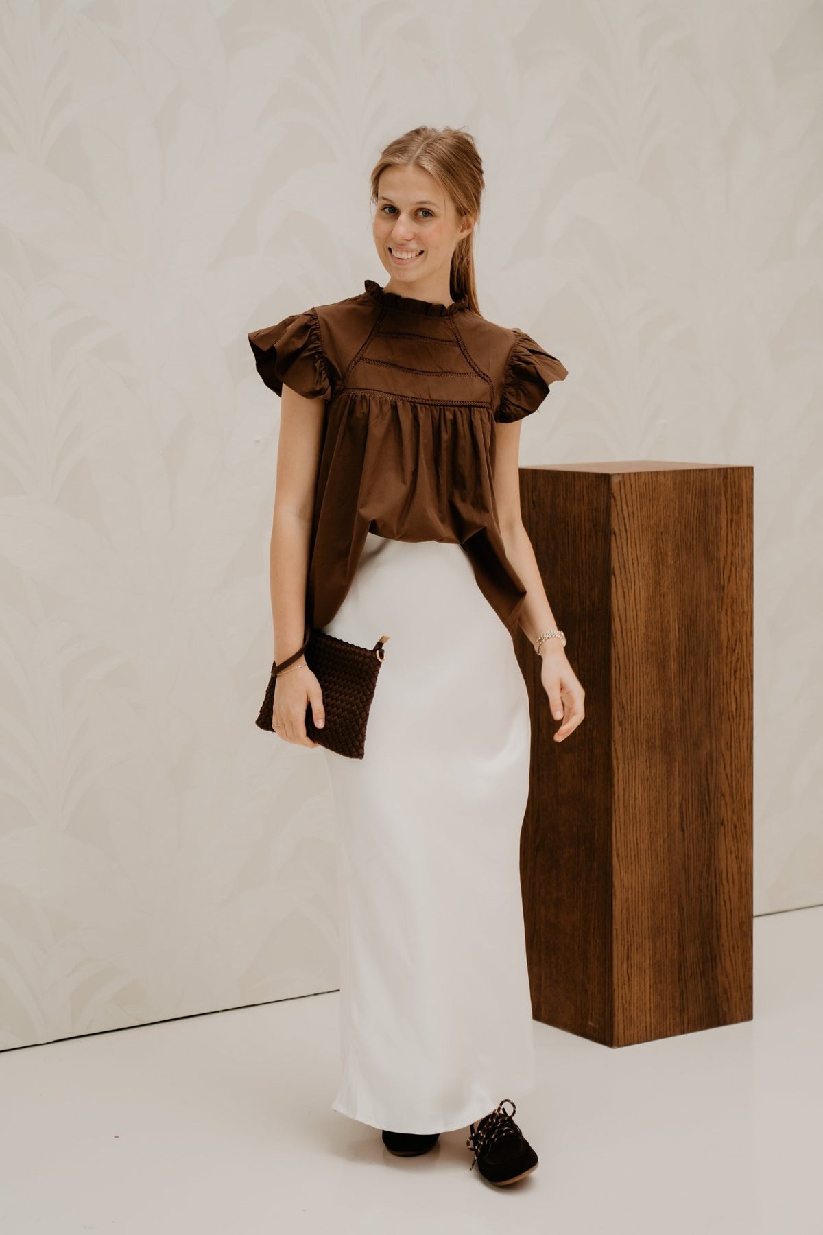 Teddie Blouse Brown - Bij Keesje - Bij Keesje - Blouse