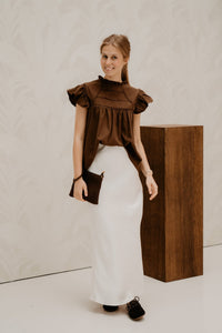 Teddie Blouse Brown - Bij Keesje - Bij Keesje - Blouse