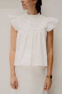 Teddie Blouse Off White - Bij Keesje - Bij Keesje - Blouse