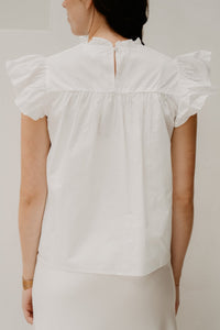 Teddie Blouse Off White - Bij Keesje - Bij Keesje - Blouse
