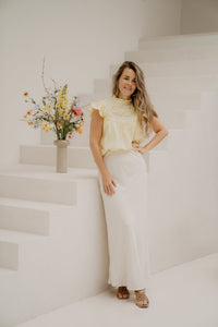 Teddie Blouse Yellow - Bij Keesje - Bij Keesje - Blouse