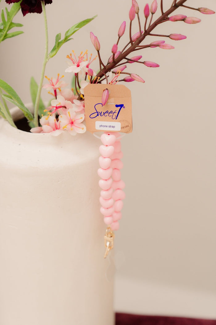 Telefoonkoord hart roze 2621 - Bij Keesje - Bij Keesje - 