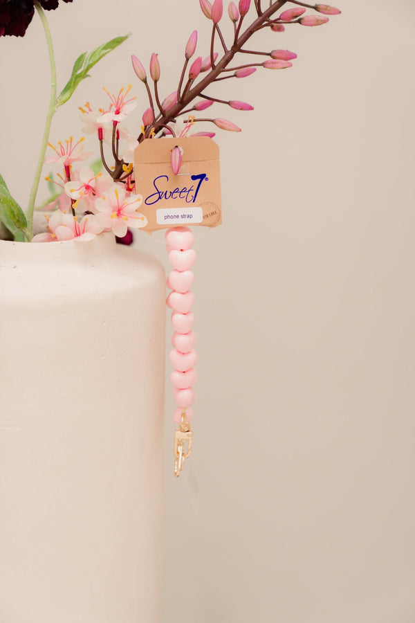 Telefoonkoord hart roze 2621 - Bij Keesje - Bij Keesje - 