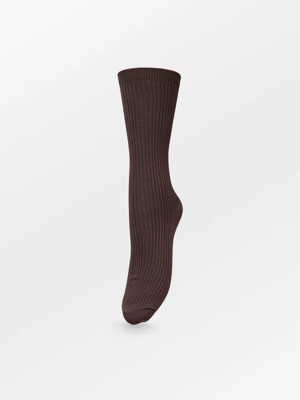Telma Solid Sock - hot fudge brown - Bij Keesje - Becksöndergaard - Sokken